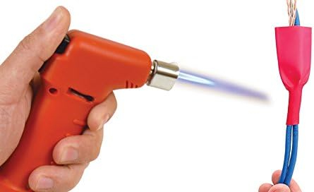 EverStart Mini Butane Torch with Safety Lock, Red, Assembled Product Weight .26 lbs