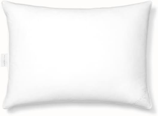 Soft Hypoallergenic Down Alternative Bed Pillow with Cotton Cover