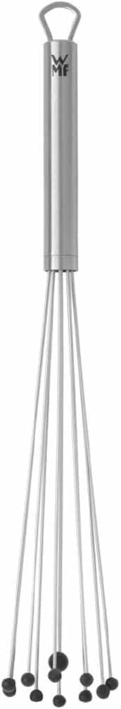 WMF Profi Plus Mixing Flash Reducing Ring 32 cm, Whisk Silicone Balls, Cromargan Stainless Steel, Partially Matted, Heat Resistant Silicone, Whisk, Whisk
