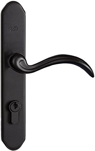 pella select matte black storm door matching handleset