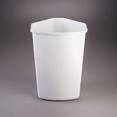 Bennium KV FERRC PB32W 32 Qt. Replacement Waste Bin for Center, White, Plastic