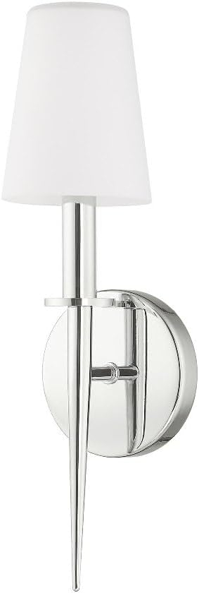 Livex Lighting Witten 1 - Light Wall Light in  Polished Nickel