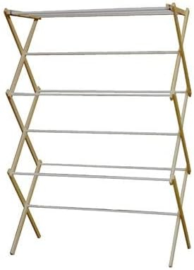 Madison Mill Collapsible Wood Accordion Clothes Drying Rack