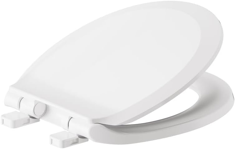 American Standard 5503B00B.020 Transitional Slow-Close Round Front Toilet Seat, White