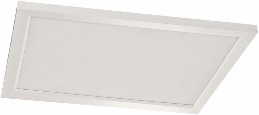 AFX Lugano 24"x24" LED Flush Mount Light - 24"L x 24"W x 1"H White