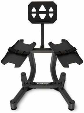 Echelon Strength Adjustable Dumbbells 752 With Stand