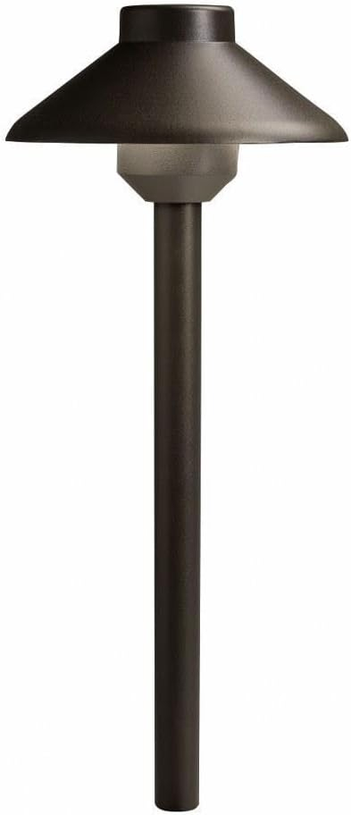 Kichler 15820AZT Llena LED Path, Textured Architectural Bronze, 22.5-Inch