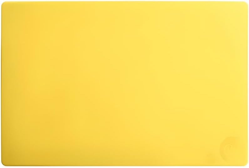 White Polyethylene Rectangular Cutting Board 12" x 18"