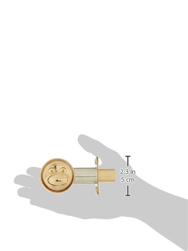 Traditional Single Cylinder Deadbolt for 1-5/8" Bore Hole