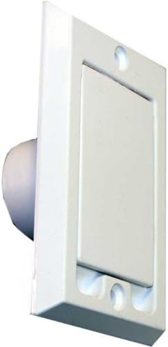 6 Pack of HAYDEN Central Vacuum Wall Inlets - White Square Door 1700-01 Vac Hose Outlet