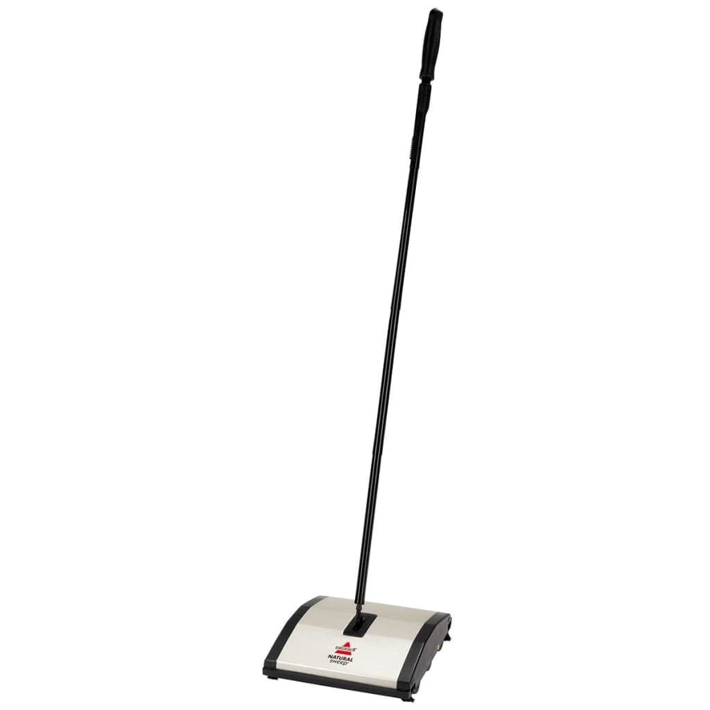 Natural Sweep Lightweight Carpet and Floor Sweeper with Nylon Bristles