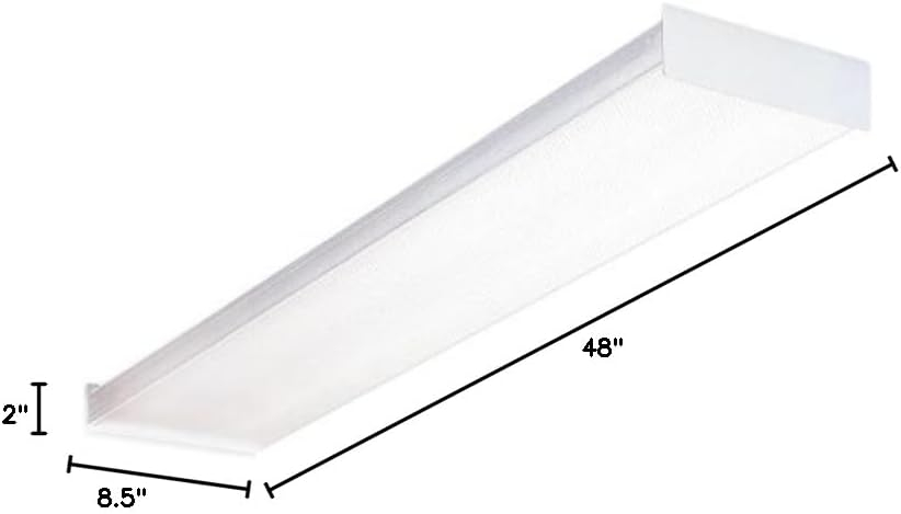 Lithonia Lighting 4ft. White Fluorescent Wrap Around Light  SB232120GESB