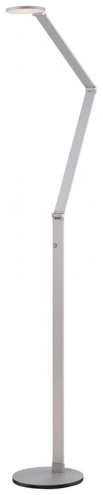 8.75 Inch 12W 1 Led Table Lamp-Chiseled Nickel Finish George Kovacs Lighting P305-2-654-L