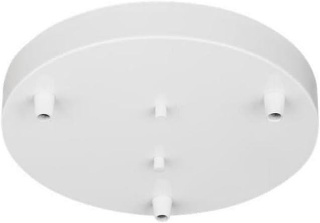 Hanging Globe 3-Light White Pendant