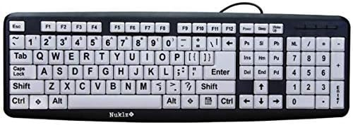 Nuklz N Large Print - Keyboard - USB