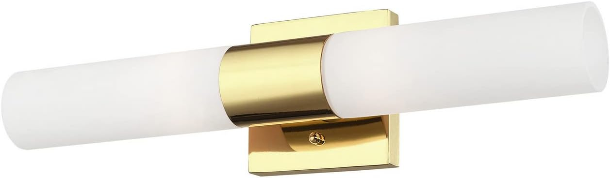 Livex Lighting Aero 2 - Light Vanity in  Polished Brass
