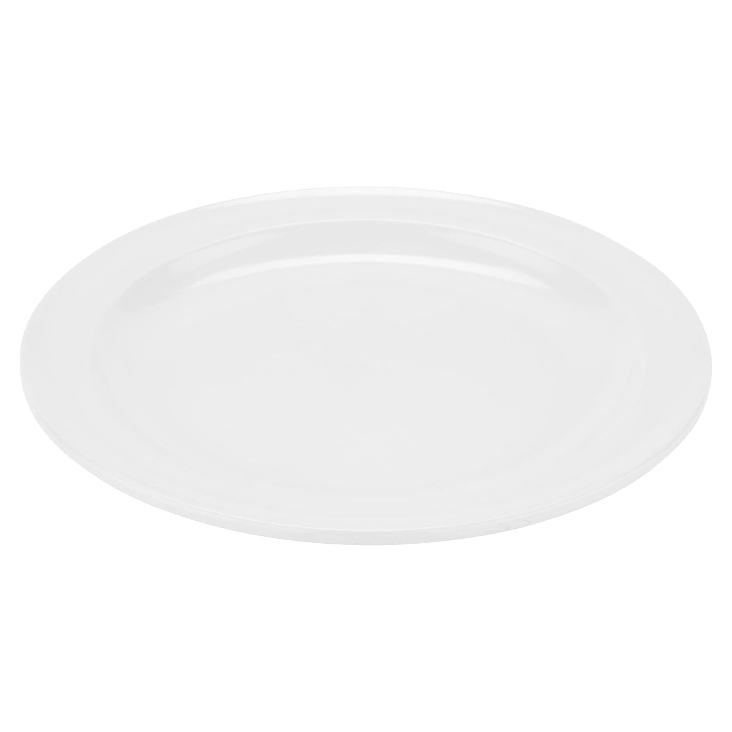 GET DP-507-W Melaimine Round Dessert Plates, 7.25", White (Set of 12)
