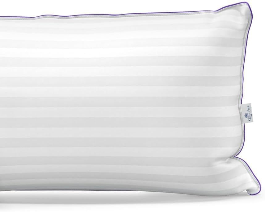 Extra Firm Bed Pillow - The LoftKing by Queen Anne Pillow - High Loft - Superior Luxury Meets Superior Support (King Size)