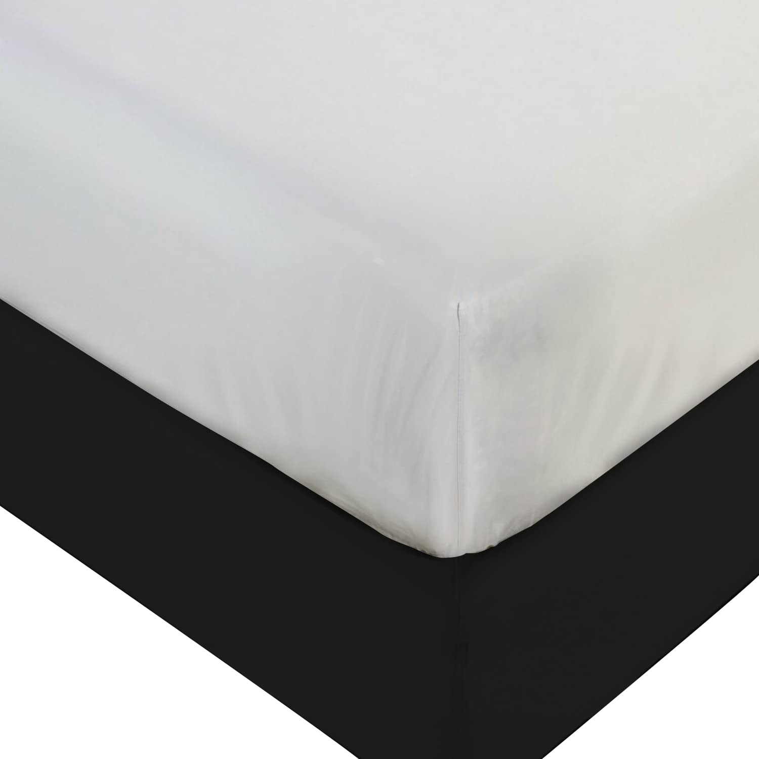 ShopBedding Plastic Mattress Protector - Heavy Duty Cover for Bedwetting Adult, Child or Pet, Waterproof Fitted Vinyl Sheet – Twin XL - Blissford