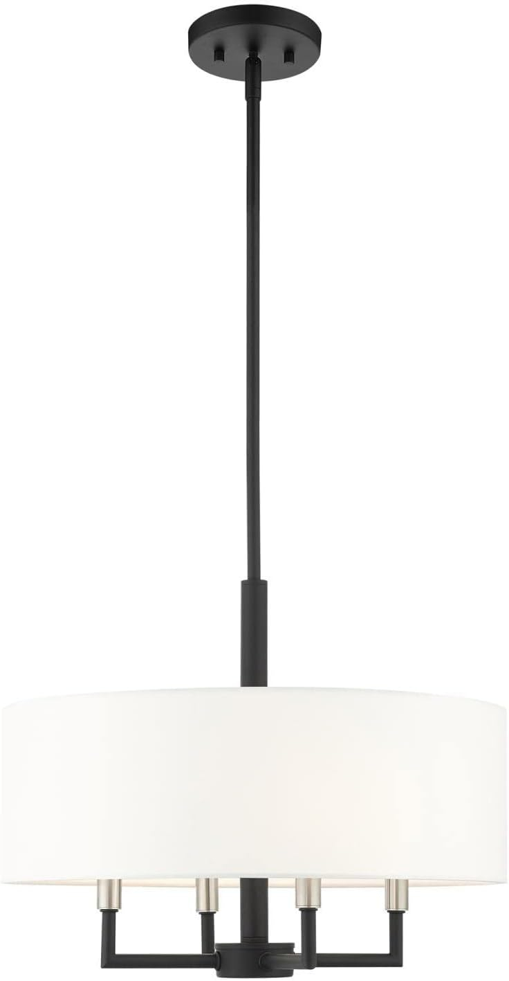 Livex Lighting Meridian 4 - Light Pendant in  Black
