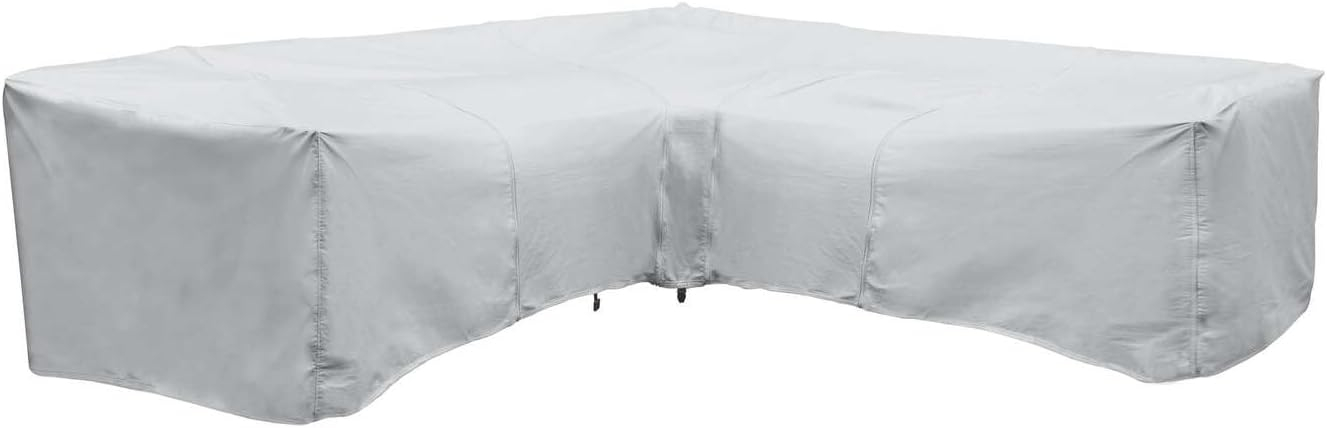 Protective Covers Inc. Modular Sectional Sofa Cover, Corner Piece With 90 Degree Back, 40" W x 40"D x 32"H, Gray - 1252