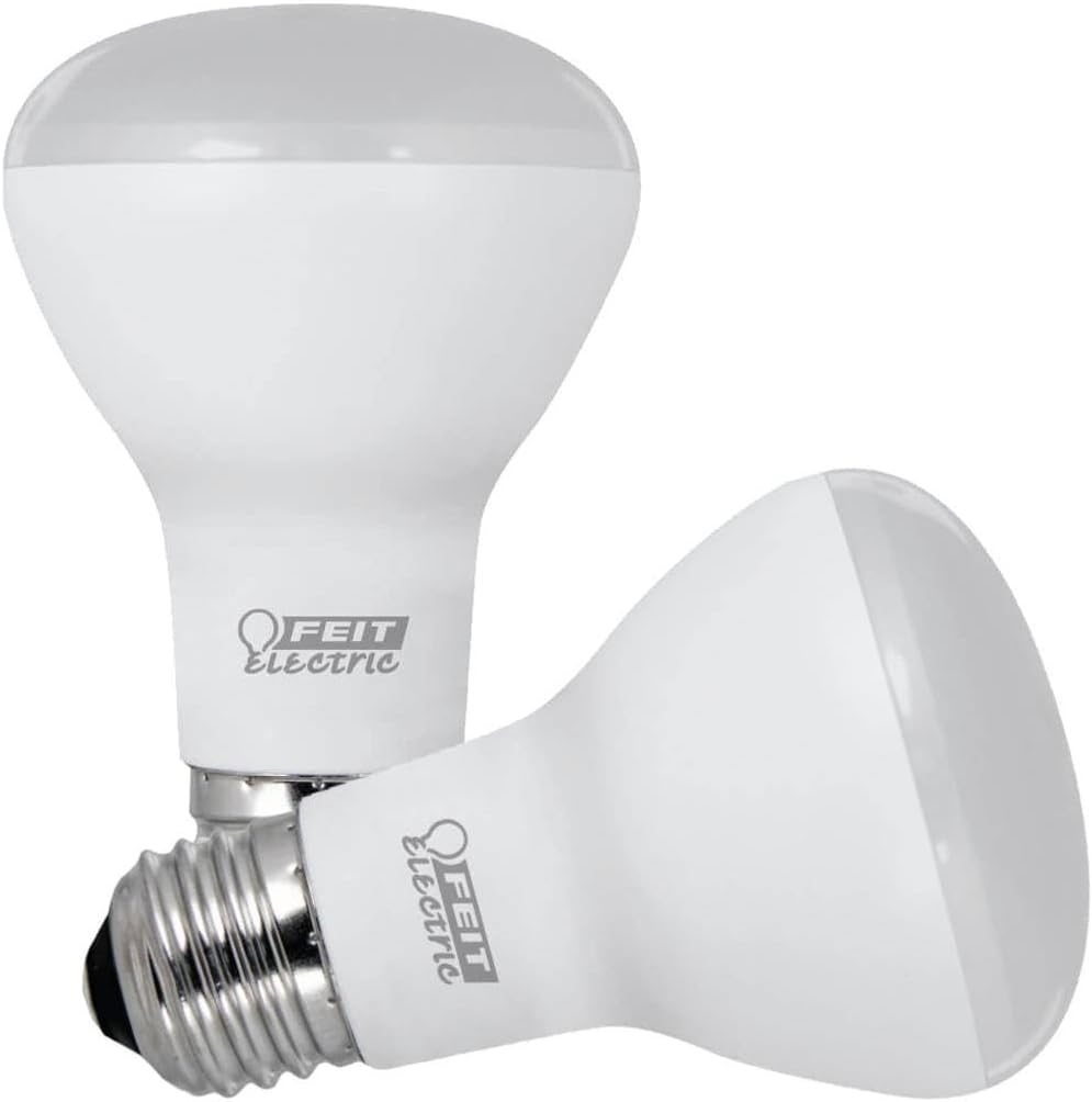 Soft White Frosted LED Dimmable Reflector Bulbs, 2-Pack