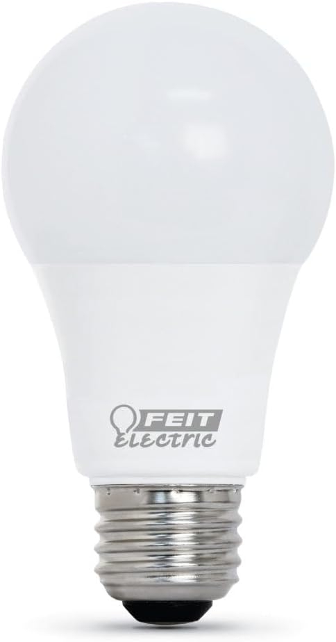 Feit Electric Enhance A19 E26 (Medium) LED Bulb Daylight 40 Watt Equivalence 4 pk
