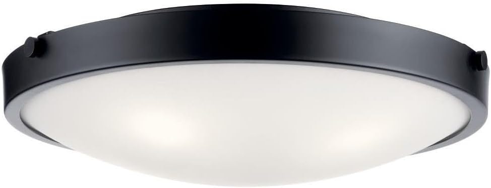 Kichler Lighting Lytham 4 - Light Flush Mount in  Black