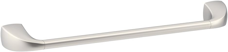 Gerber Gilde 18 in. Bathroom Towel Bar, Wall Mounted Metal Towel Holder, Includes Mounting Hardware and Template, Durable and Corrosion Resistant Finish, Modern Towel Rack Bath Accessory