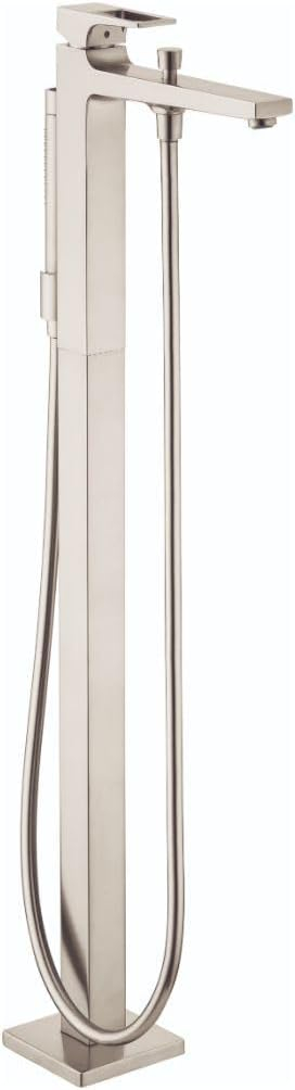 Metropol Single Handle Deck Mounted Freestanding Tub Filler Trim with Hand Shower