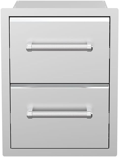 Spire Vertical Double Drawers (10"/10"), 780-0016B