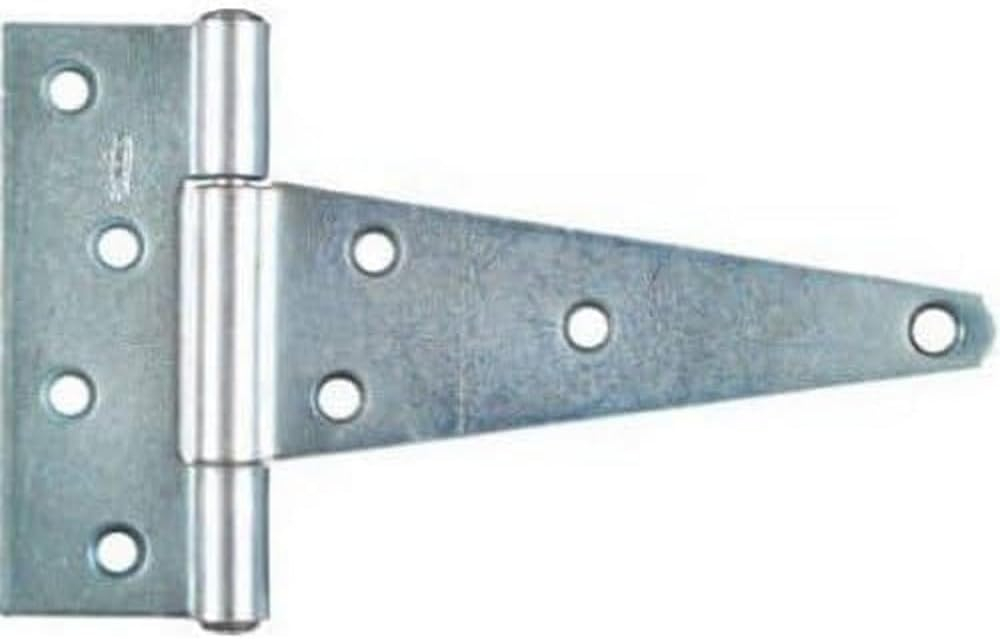National Hardware - V286 6" Heavy Duty T-Hinges With No Screws - Boxed Loose