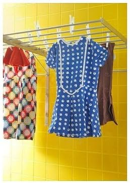 Stainless Steel Wall Mounted Space Saving Drying Rack