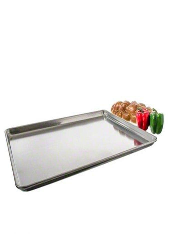 Heavy-Duty 25.86" Silver Aluminum Non-Stick Sheet Pan