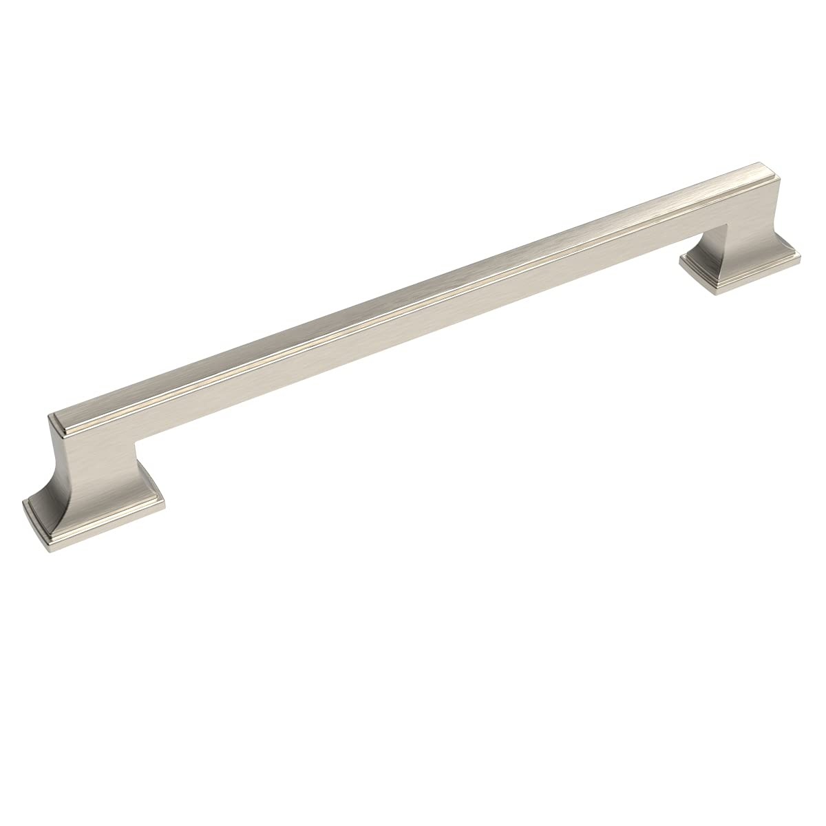 Belwith Keeler B078830-SN Brownstone Collection Appliance Pull 12 Inch Center to Center Satin Nickel Finish