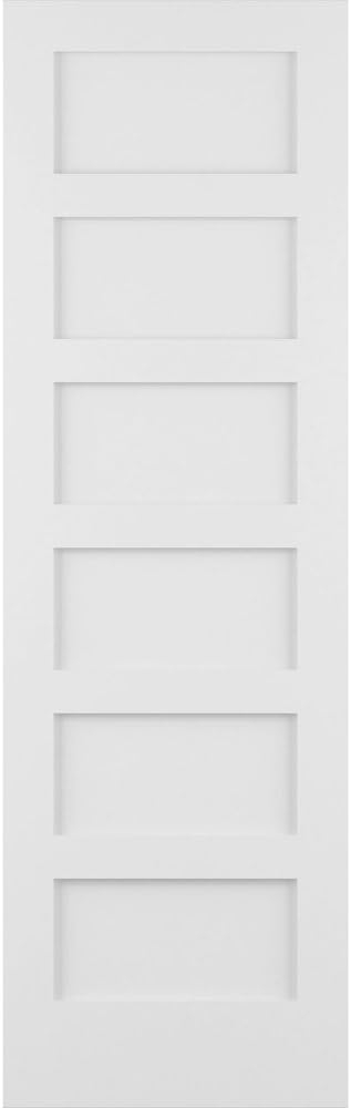 Frameport 96'' Solid + Manufactured Wood Paneled Slab Door