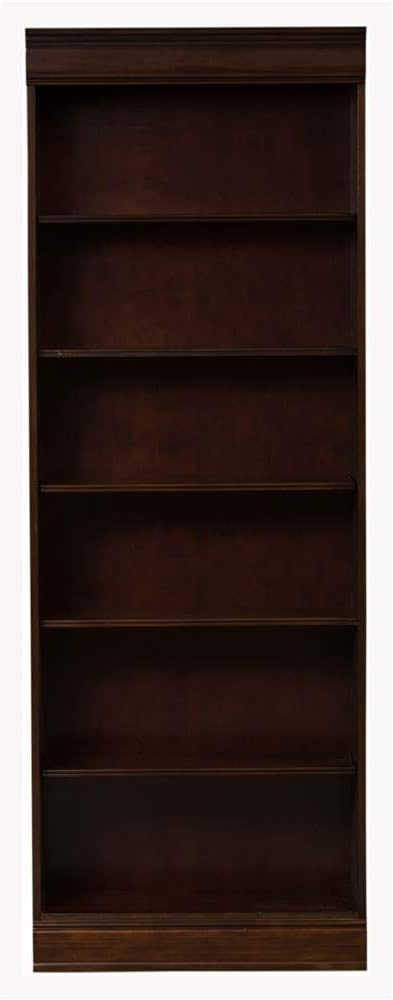 Liberty Furniture Brayton Manor Jr Executive 84 Inch Bookcase (RTA) in Cognac