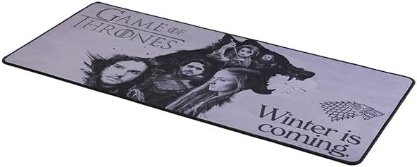 Game of thrones XXL Mouse Pad 35 in x 15.7 in - Gift Game of throns gaming desk pad 90 mm x 40 mm - official licensed