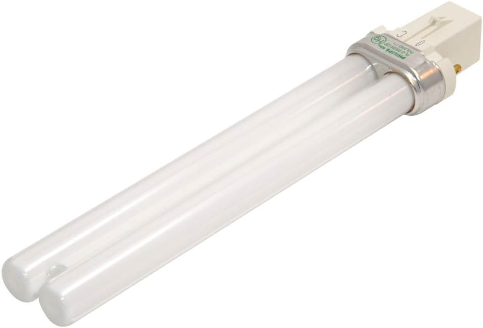 Philips 9w Single Tube 2-Pin G23 4100K Cool White Fluorescent Light Bulb