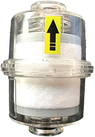 Clear Plastic Oil Mist Filter for Vacuum Pump KF25 Interface