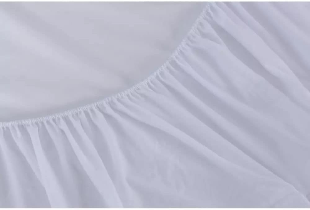 Vinyl Plastic Mattress Protector Fitted Sheet Style Waterproof Mattress Cover Breathable - Bed Wetting and Spill Protection for Mattress Fits a Mattress Up to 11.5" Deep (Queen 80" x 60" x 11.5 Deep)