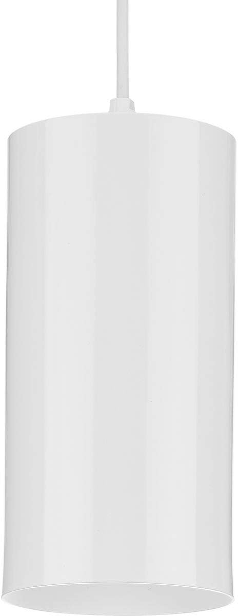 Progress Lighting, Cylinder, 1-Light, Outdoor Hanging Pendant, Antique Bronze, Modern, No Shade