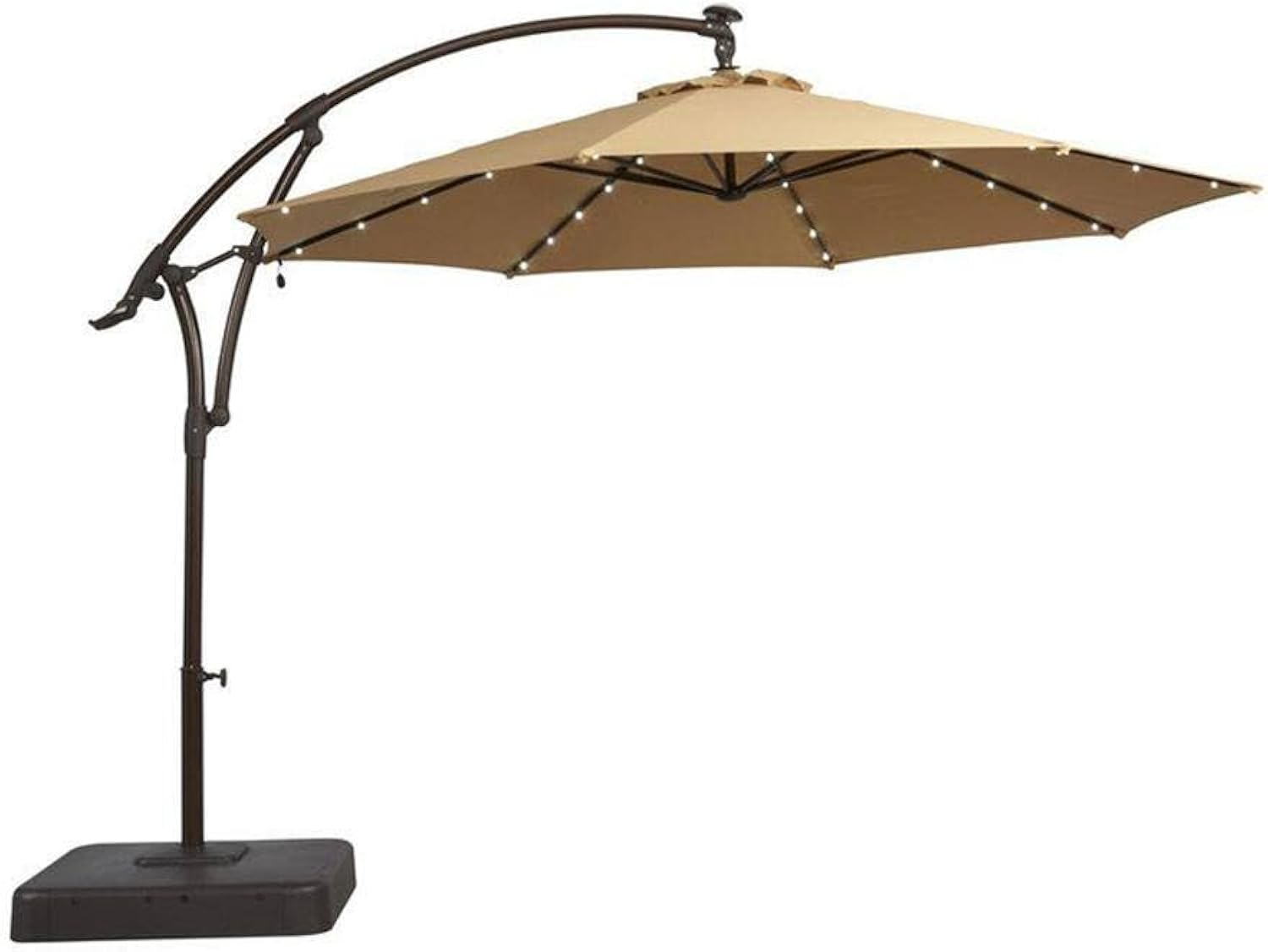 11 ft. Replacement Canopy Fabric for Hampton Bay Cantilever Offset Solar Umbrella