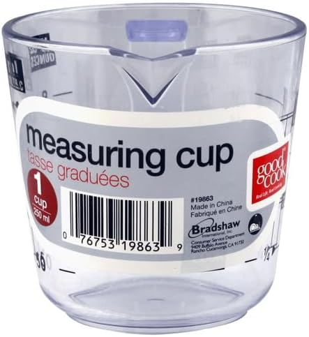 GoodCook Everyday Liquid Measuring Cup 1-cup