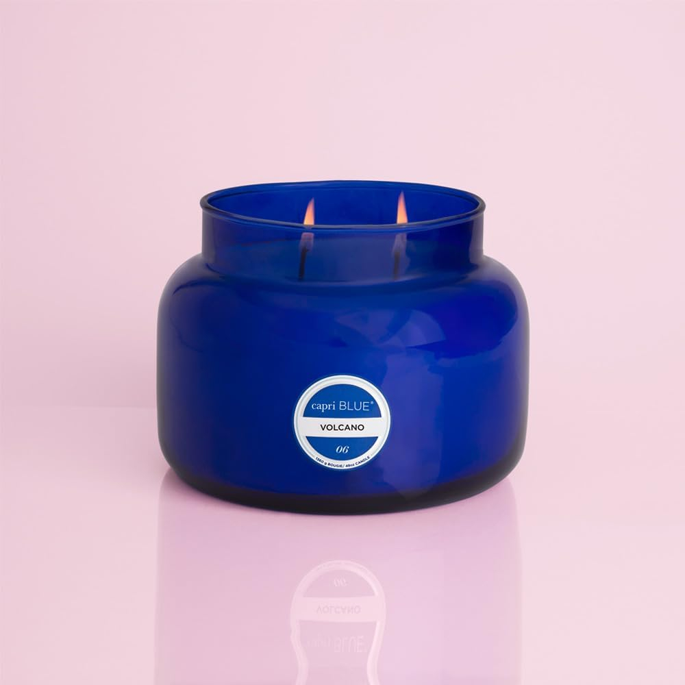 Capri Blue Jumbo Volcano Scented Glass Candle