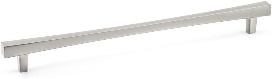 Richelieu Hardware - BP7227256195 - Transitional Metal Pull - 7227 - 10 1/8 in (256 mm) - Brushed Nickel Finish