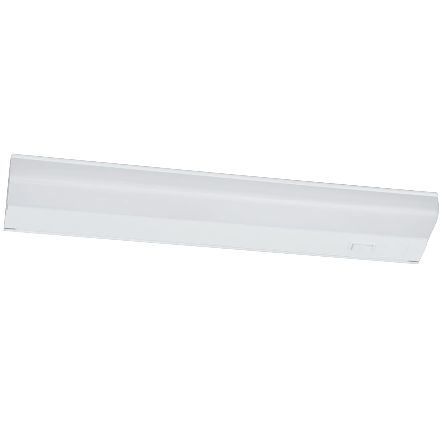 White 12-Inch LED Undercabinet Light with Polycarbonate Diffuser