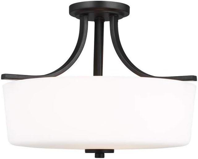 Generation Lighting 7728803-112 Three Light Semi-Flush Mount