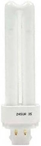 (1 pack) GE 97596 F13DBX/835/ECO4P 13-Watt 3500K 4-Pin Double Biax Compact Fluorescent Lamp
