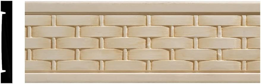 Ornamental Mouldings 47.5" x 2.5" x 0.34" Chair Rail